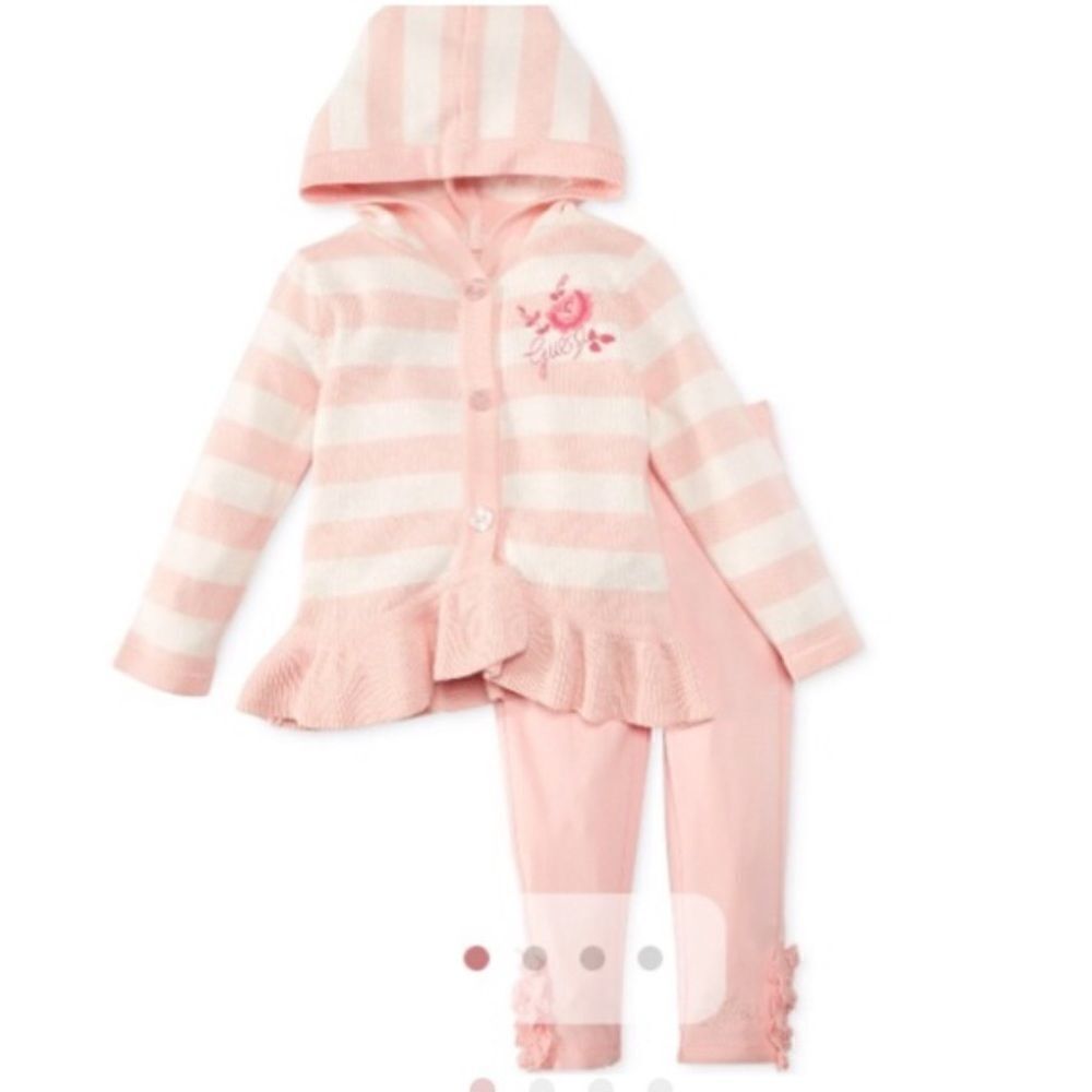 🎉1 hr sale🎉Guess baby girl sweater & Jacket set
